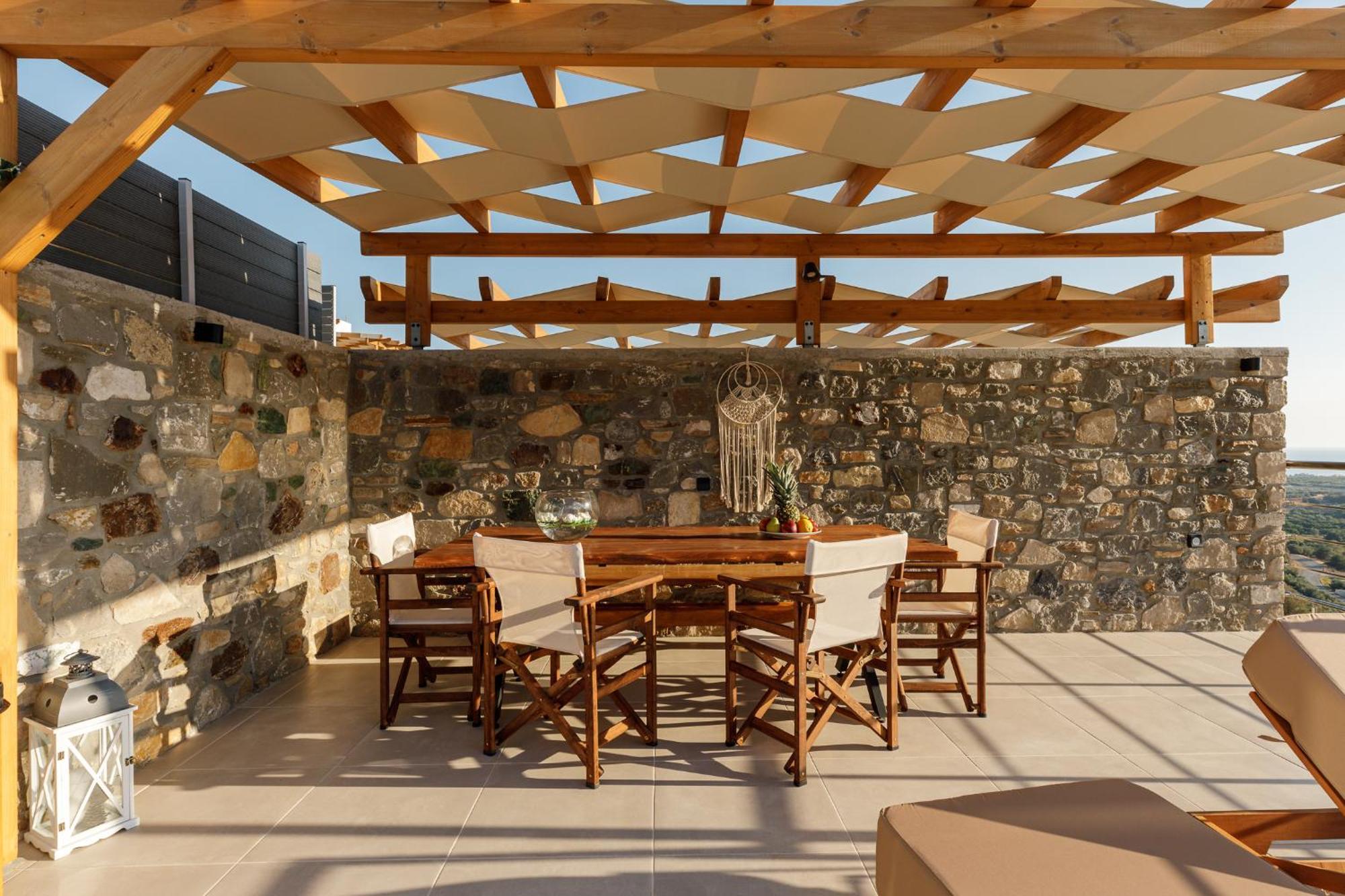 Mediterranean View Villa Makrýgialos 外观 照片
