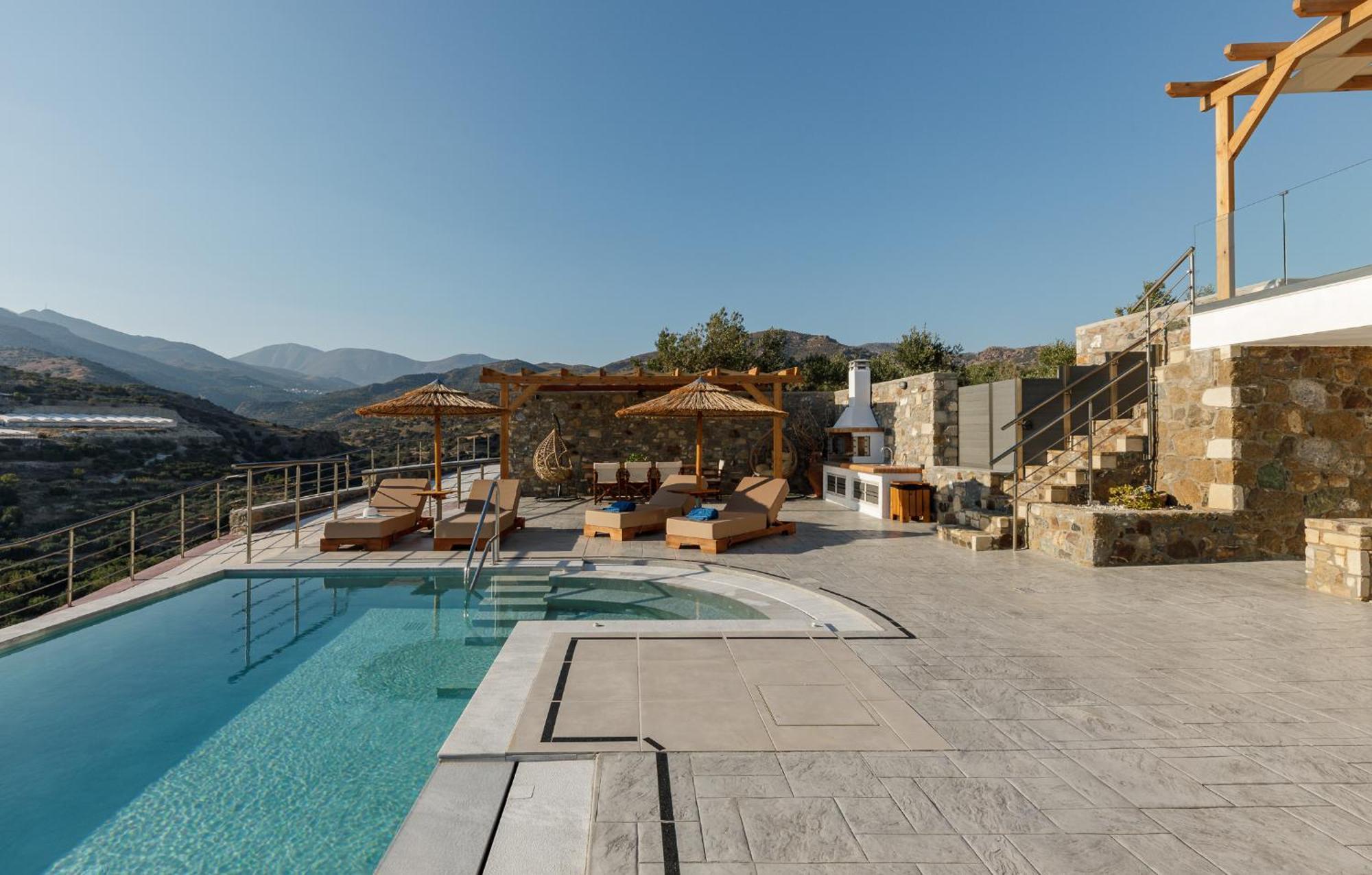 Mediterranean View Villa Makrýgialos 外观 照片