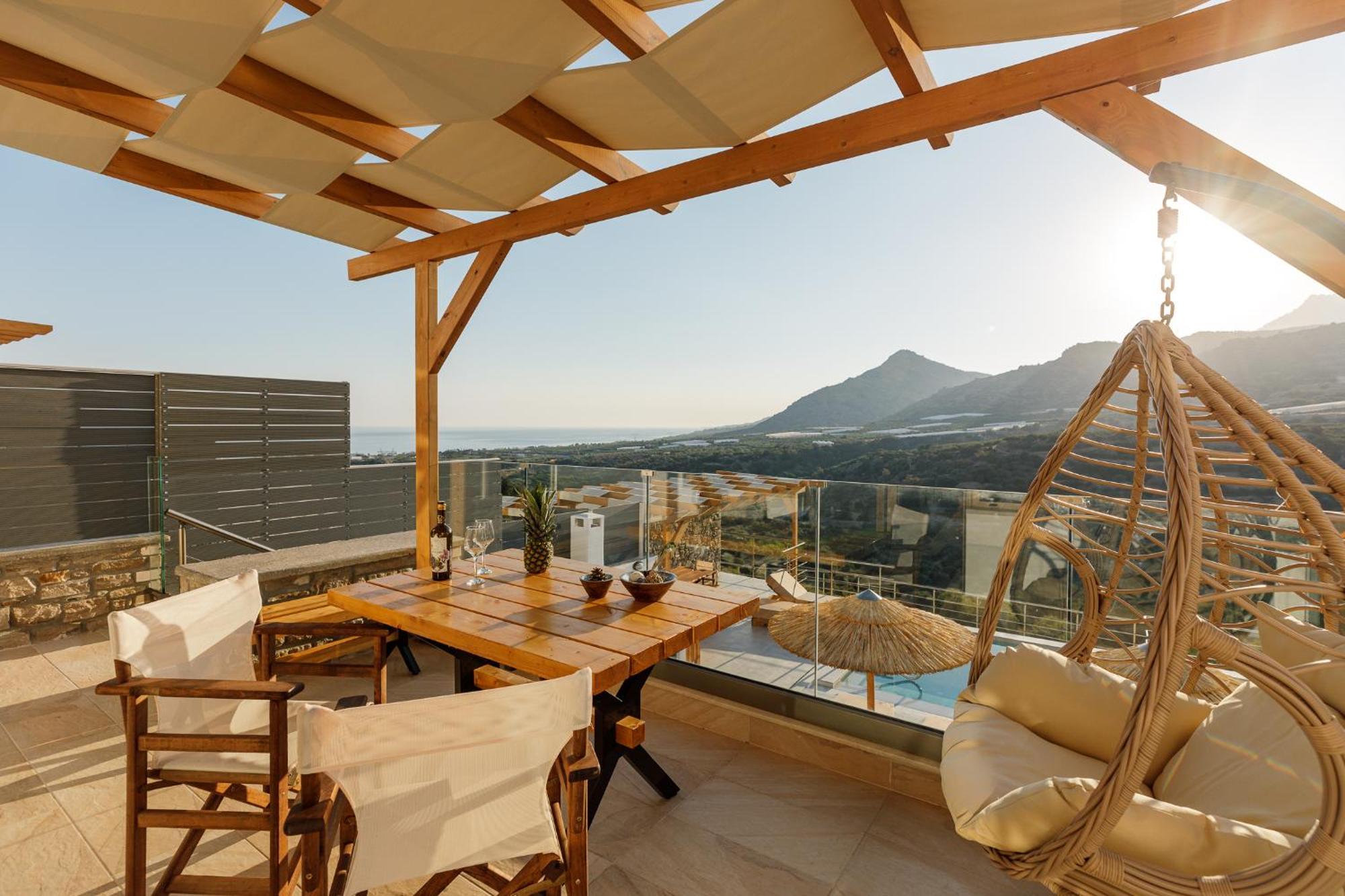 Mediterranean View Villa Makrýgialos 外观 照片