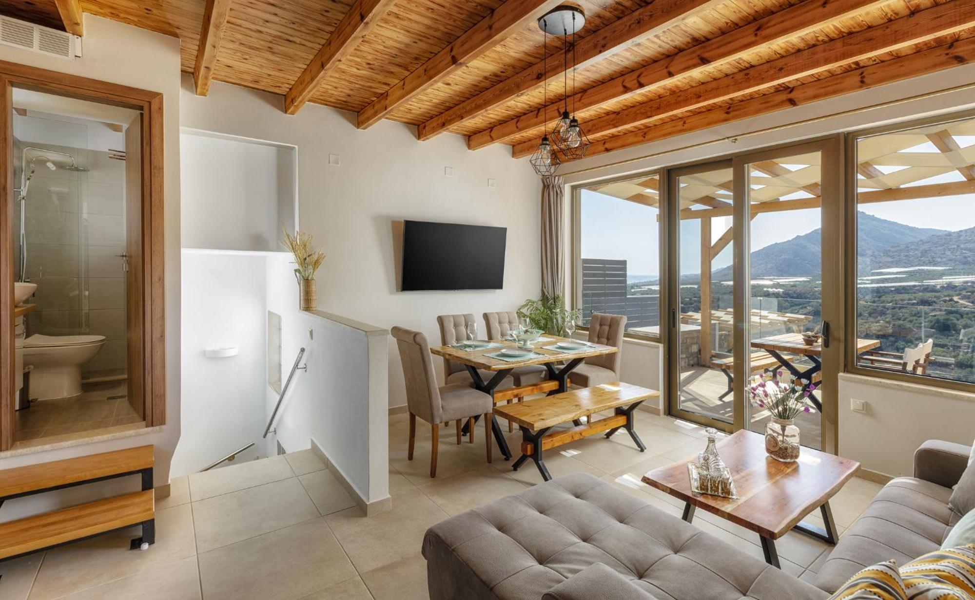 Mediterranean View Villa Makrýgialos 外观 照片