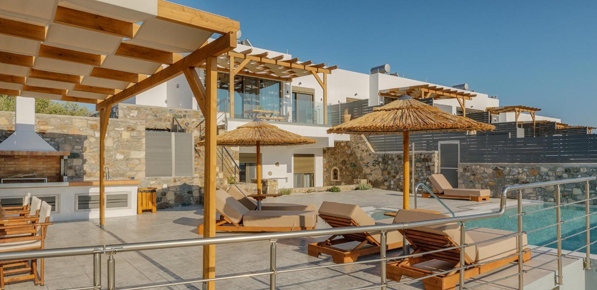 Mediterranean View Villa Makrýgialos 外观 照片