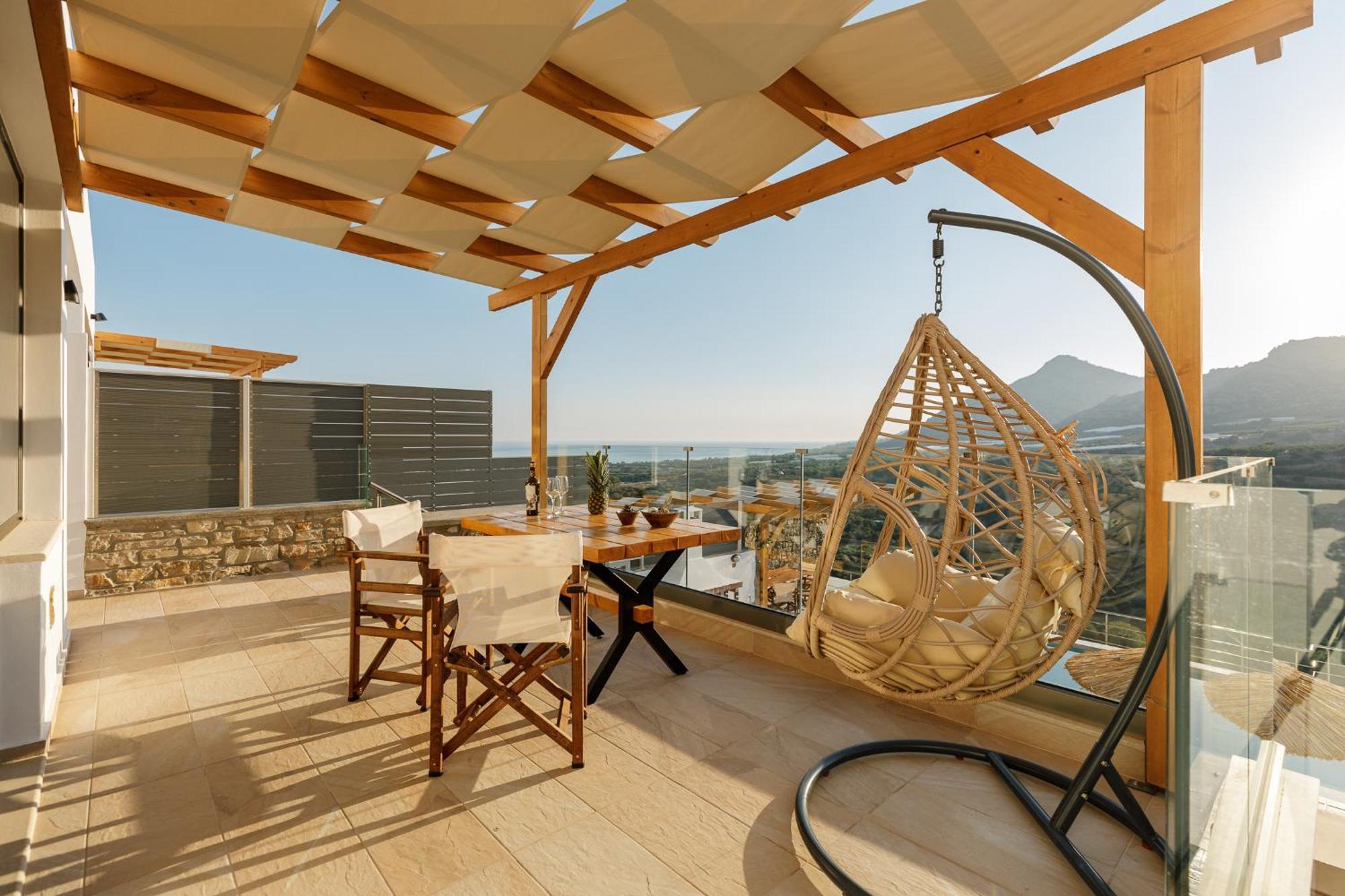 Mediterranean View Villa Makrýgialos 外观 照片