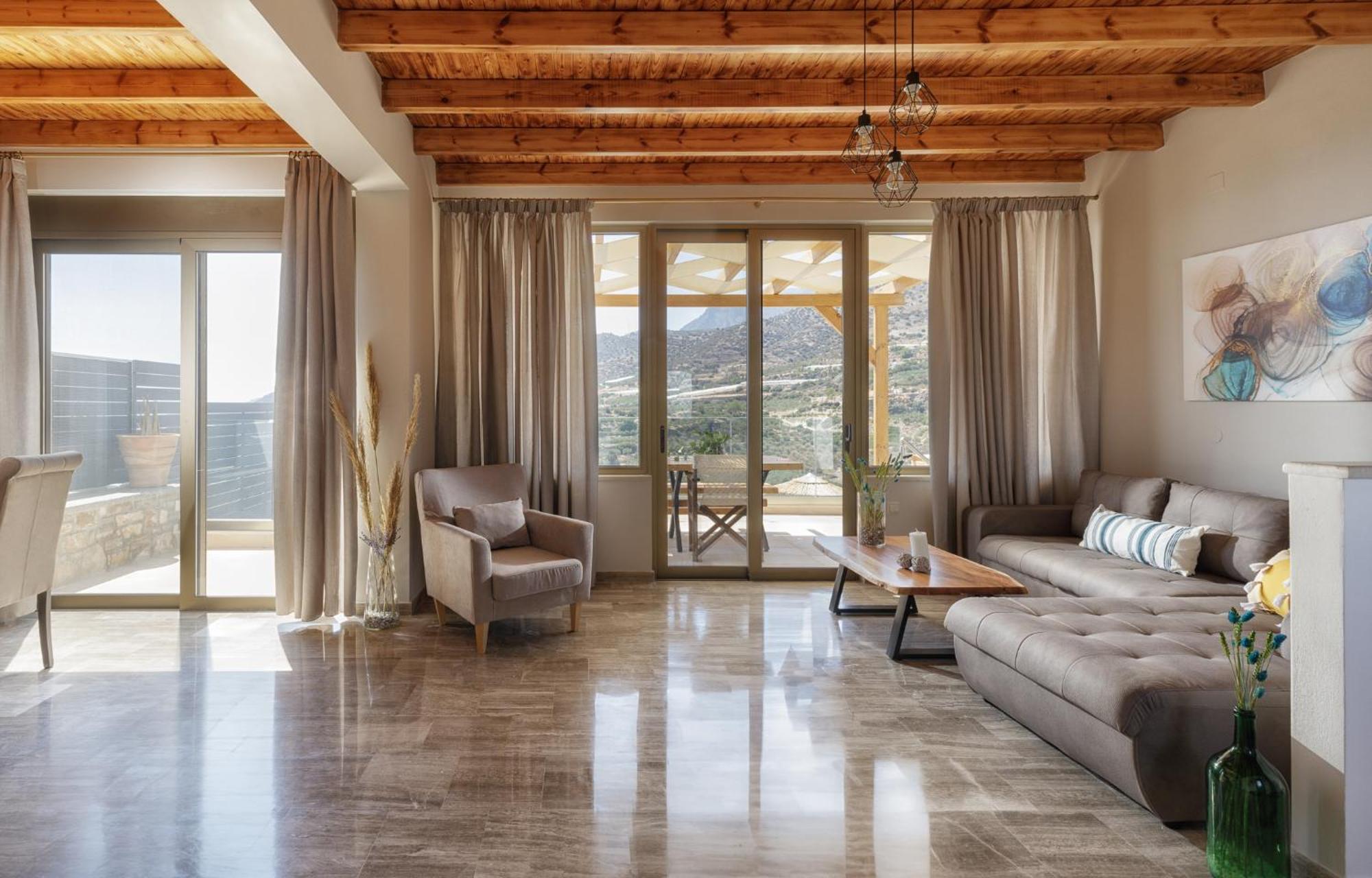 Mediterranean View Villa Makrýgialos 外观 照片