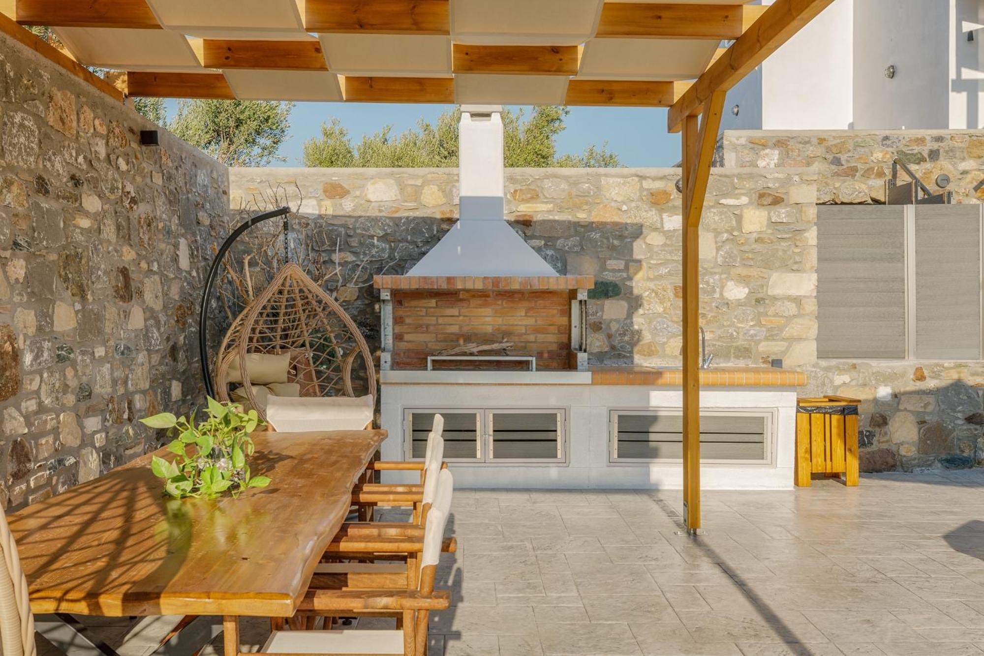 Mediterranean View Villa Makrýgialos 外观 照片