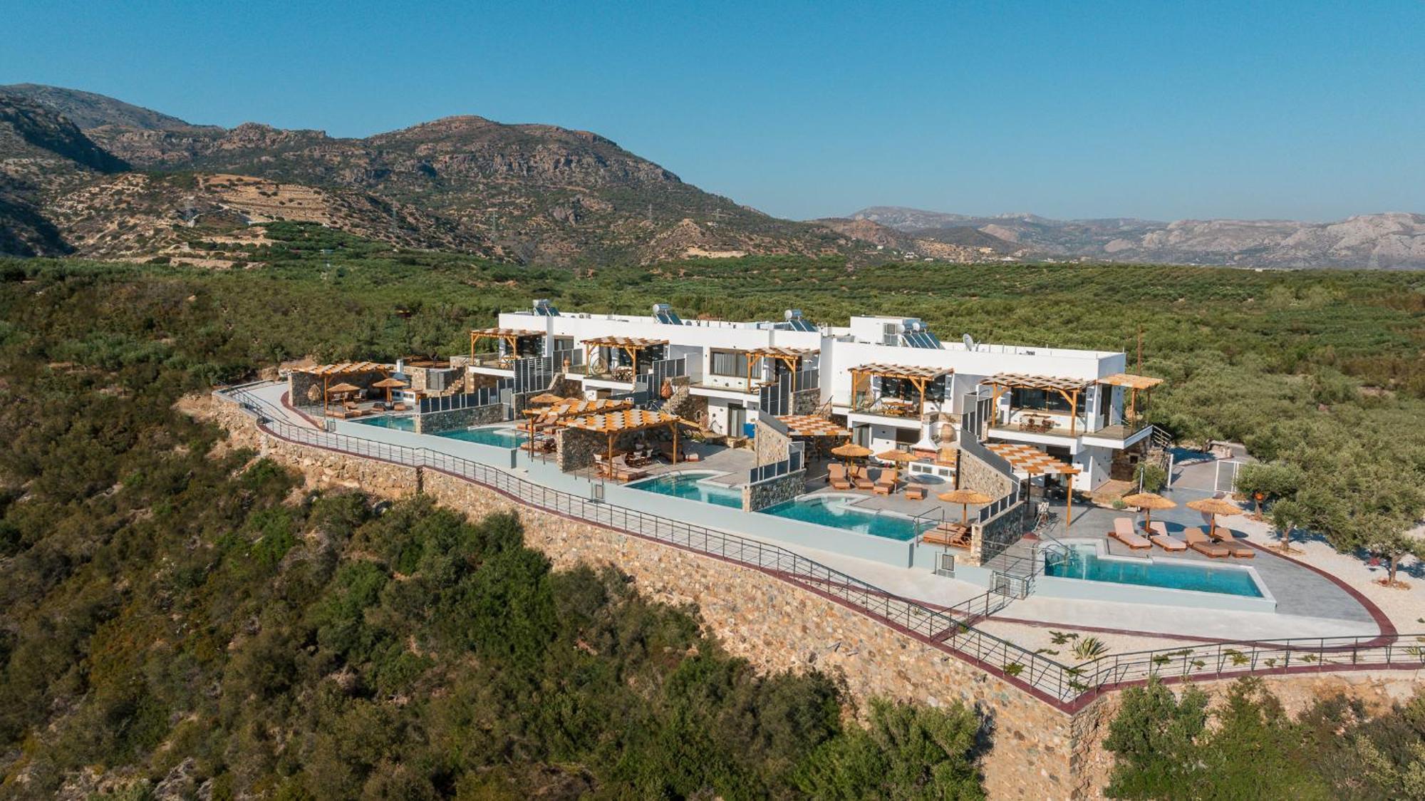 Mediterranean View Villa Makrýgialos 外观 照片