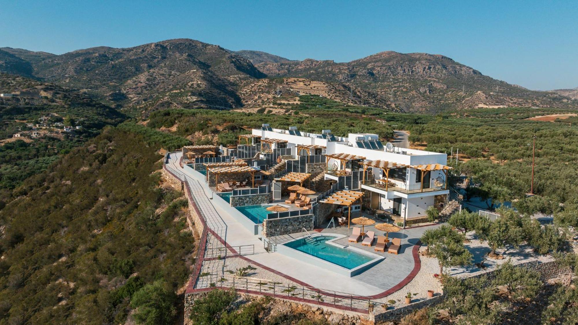 Mediterranean View Villa Makrýgialos 外观 照片