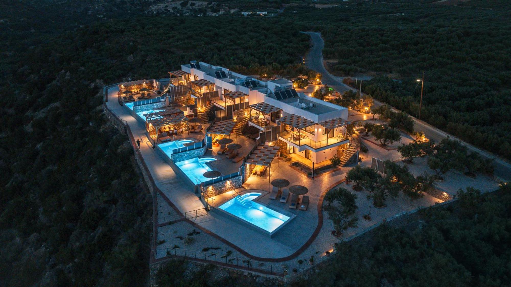 Mediterranean View Villa Makrýgialos 外观 照片