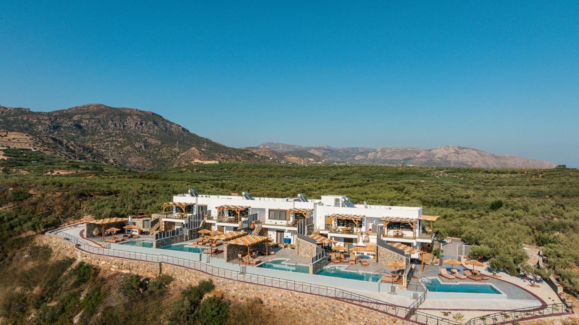 Mediterranean View Villa Makrýgialos 外观 照片