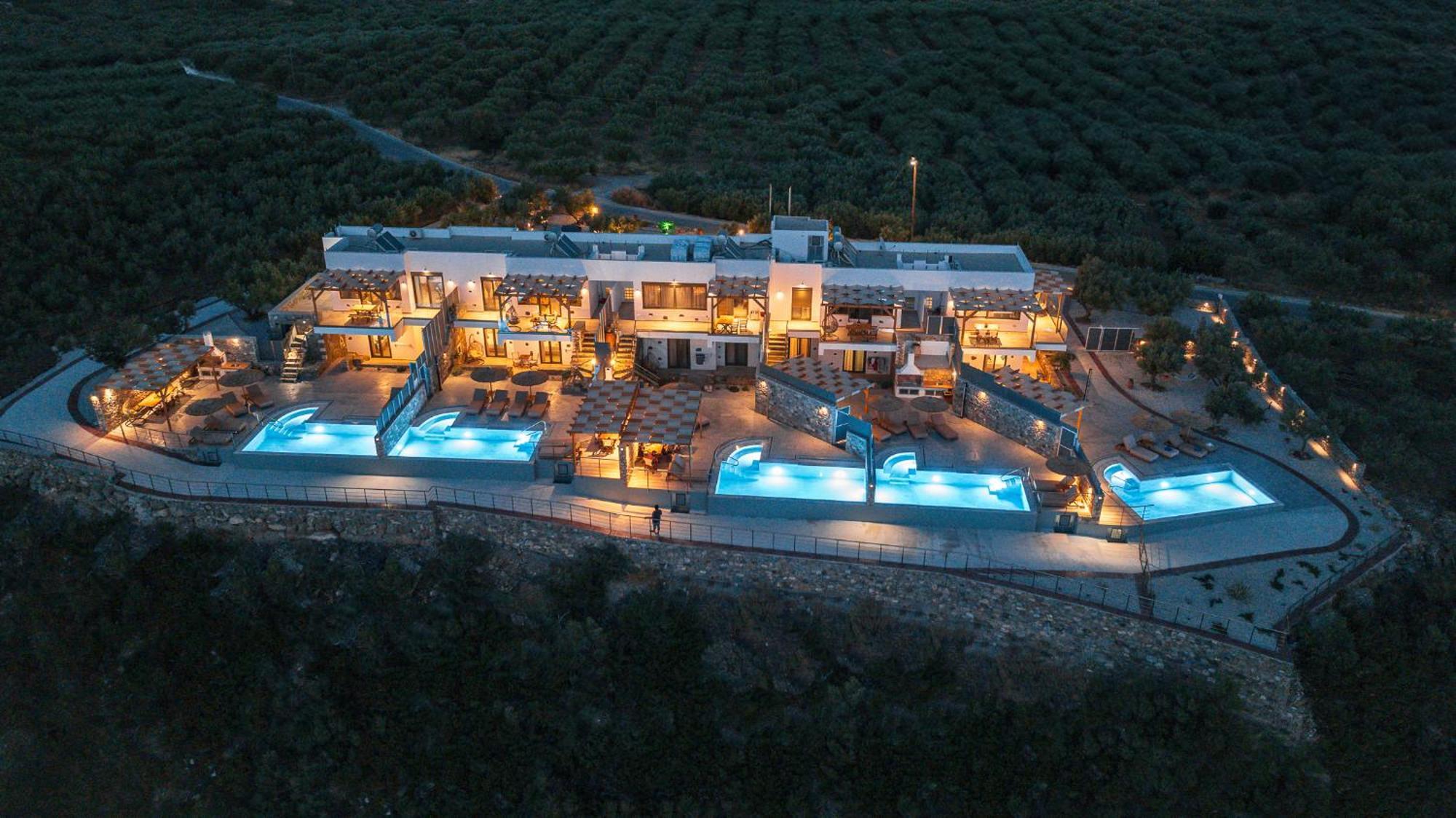 Mediterranean View Villa Makrýgialos 外观 照片