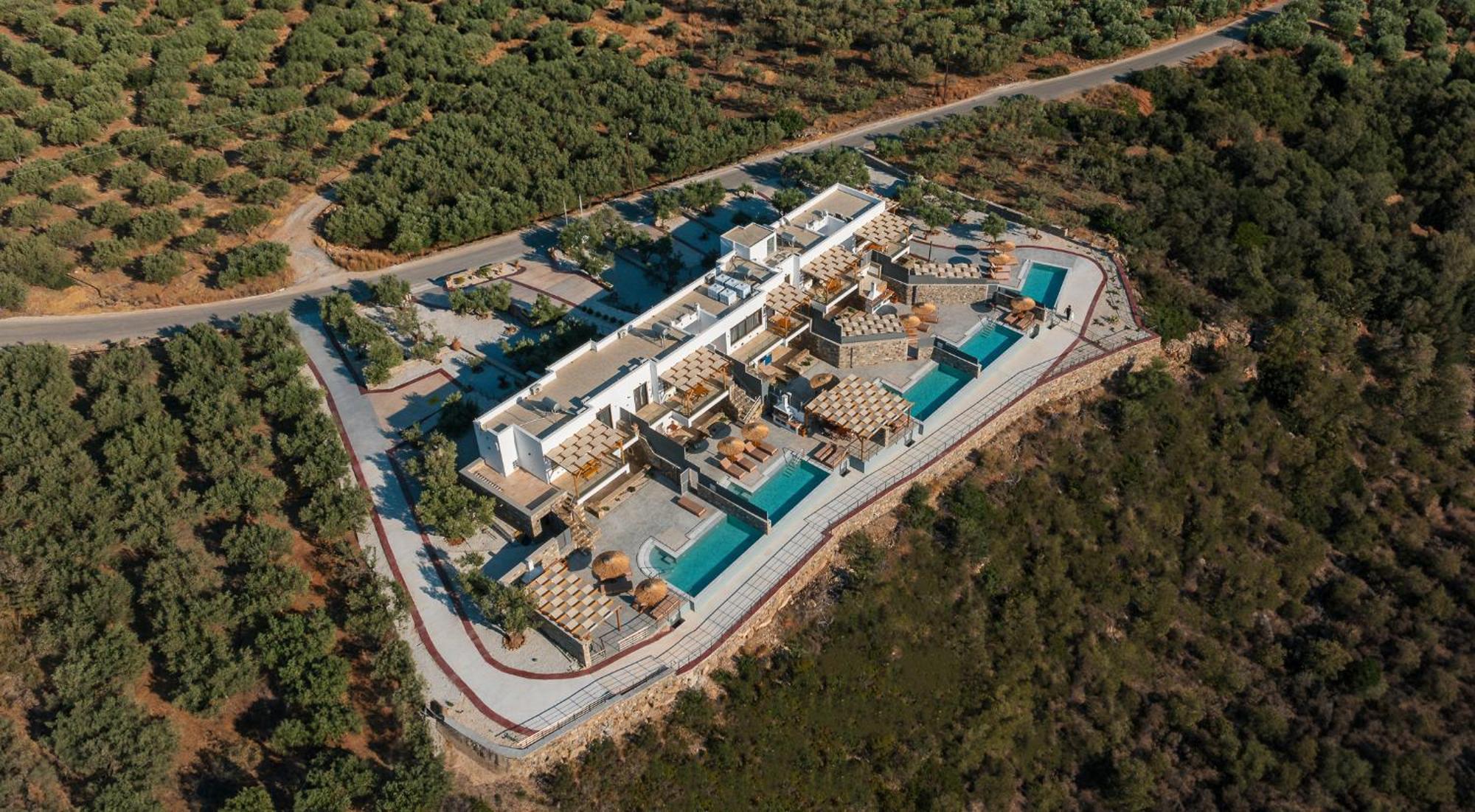 Mediterranean View Villa Makrýgialos 外观 照片