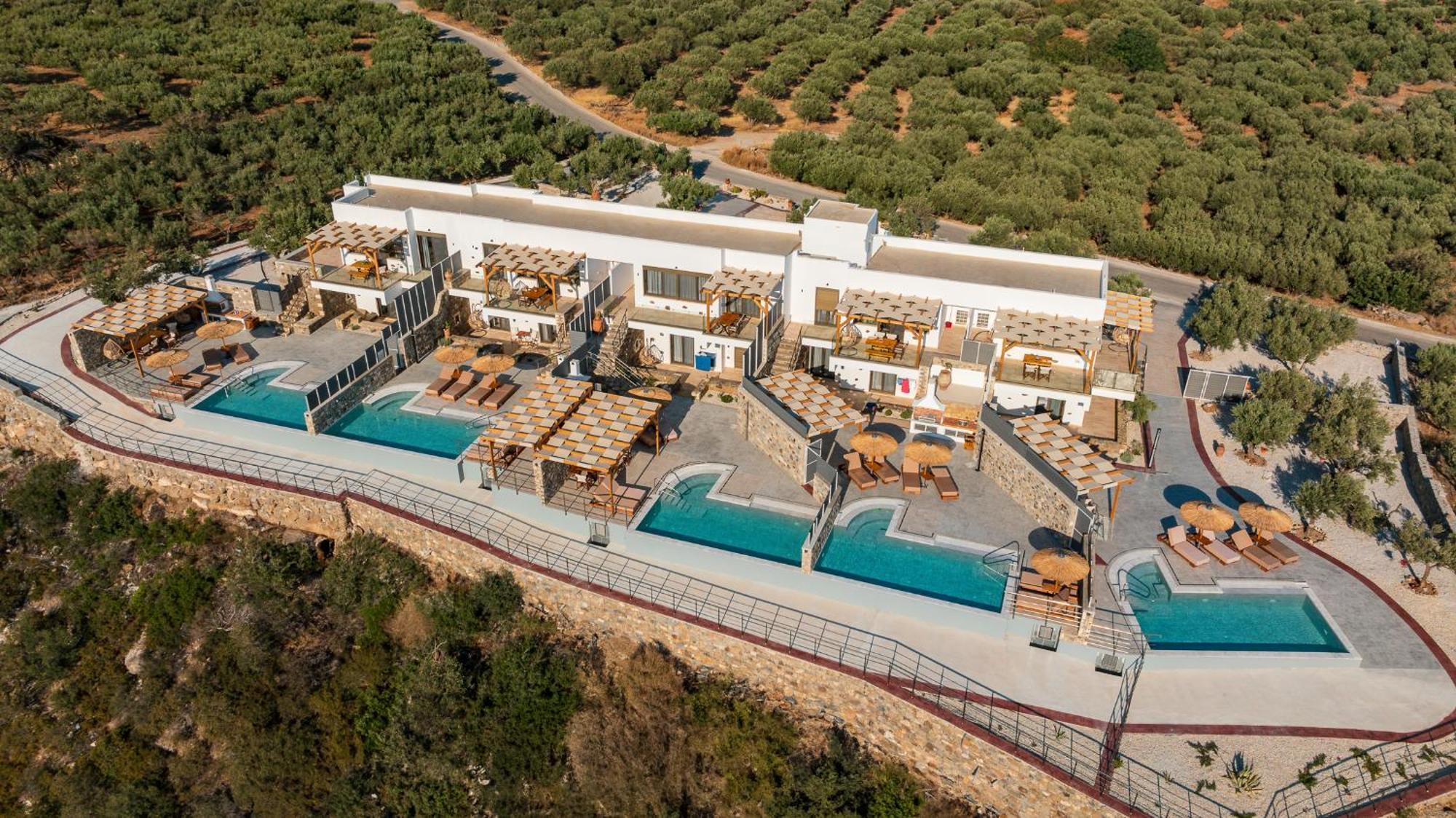 Mediterranean View Villa Makrýgialos 外观 照片