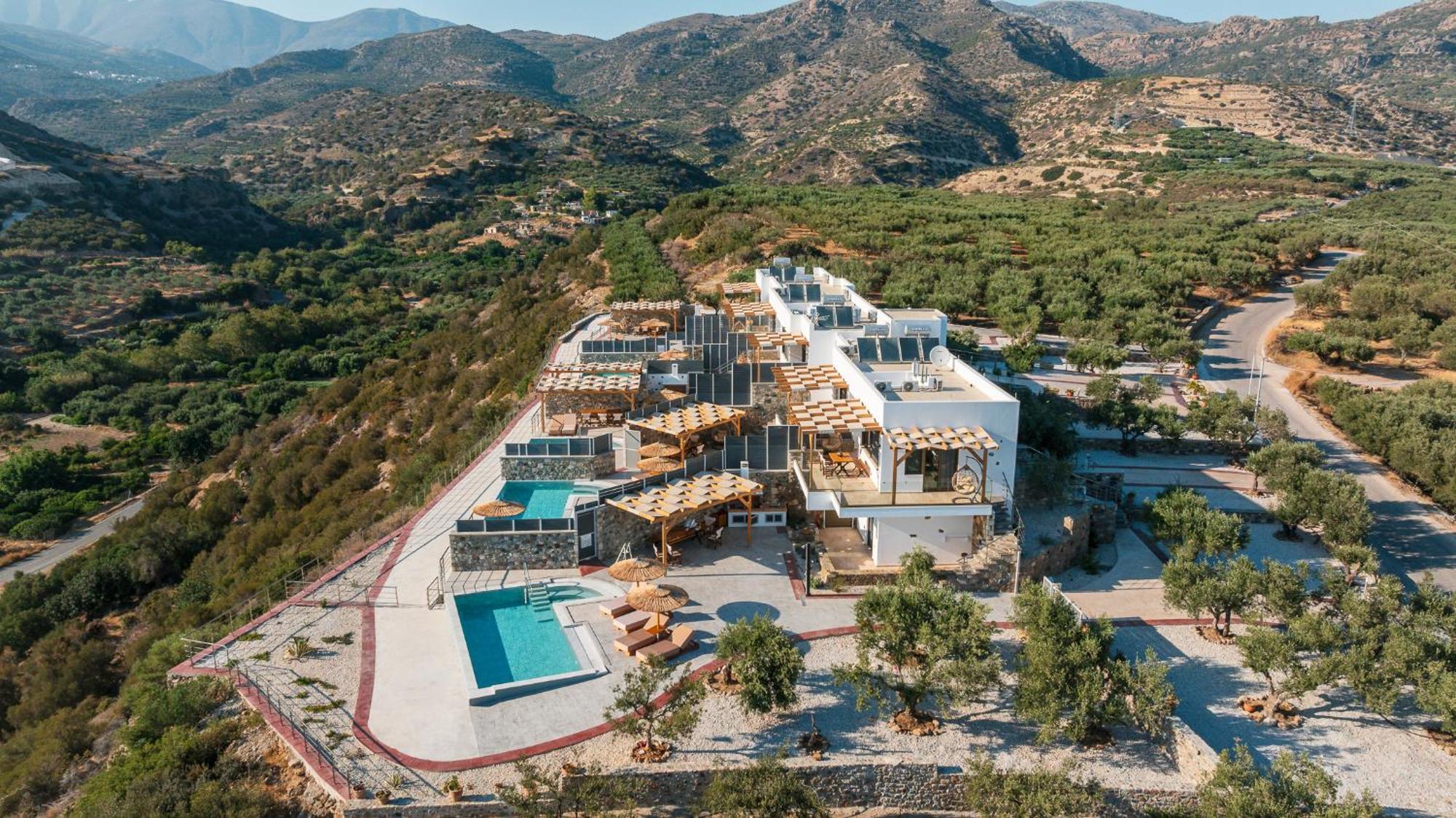 Mediterranean View Villa Makrýgialos 外观 照片